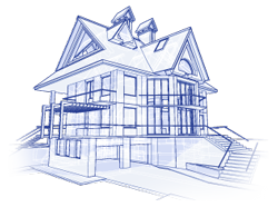 New construction blueprint